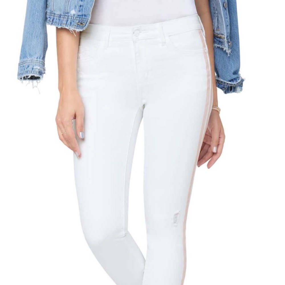 Sam Edelman Kitten Side Stripe Ankle Skinny Jean